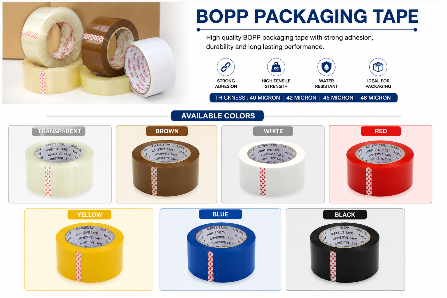 BOPP Packaging Tape